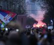 Imagini NEMAIVĂZUTE de la Belgrad: cel mai mare protest din istoria țării » Sute de mii de oameni pe străzi! Djokovic, printre sportivii care au susținut demersul