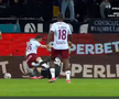 Rapid a cerut penalty în prima repriză a derby-ului cu FCSB, foto: captură Prima Sport