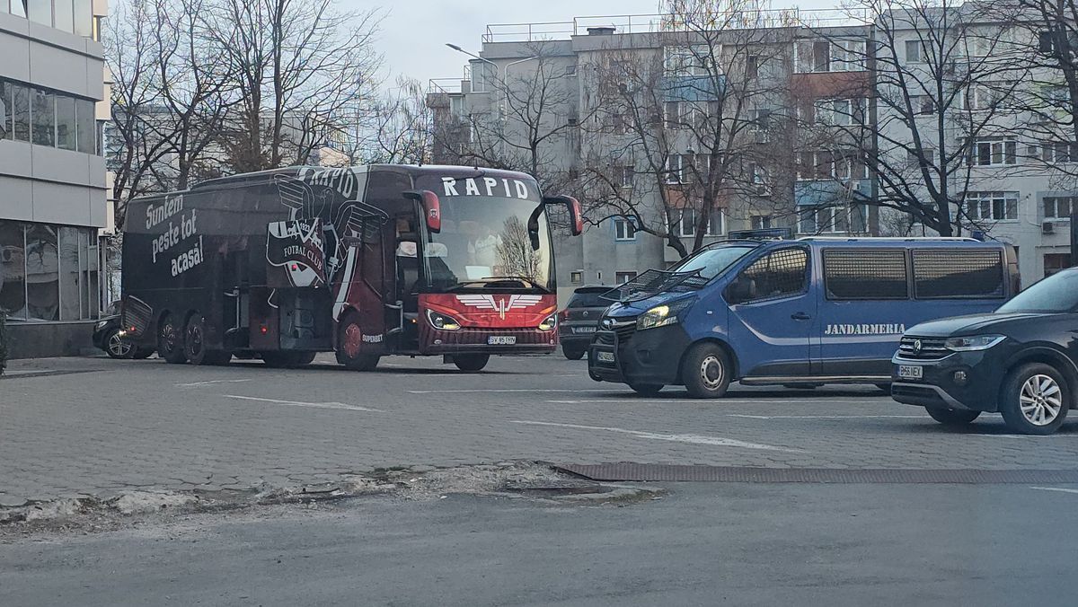FCSB - Rapid, imagini dinaintea meciului