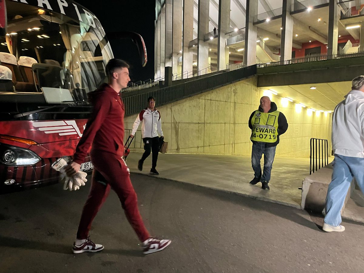 FCSB - Rapid, imagini dinaintea meciului