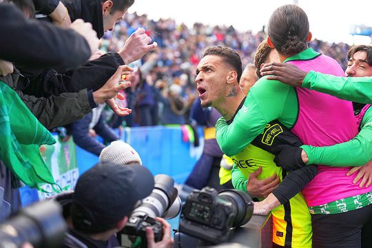 Antony, sărbătorind golurile lui Betis // foto: Guliver/gettyimages
