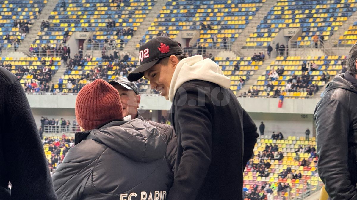 Dan Șucu, surprins la derby alături de jucătorul pe care a luat 500.000 de euro! Mircea Lucescu și Mircea Geoană sunt prezenți pe stadion