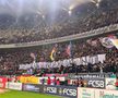 Galeria FCSB l-a îmbrăcat pe Șumudică în bufon! Jigniri și mesaje batjocoritoare: antrenorul s-a plâns la arbitru