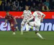 Momentul în care Josue Homawoo atinge mingea cu mâna în propriul careu în CFR Cluj - Dinamo