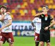 Andrei Borza, eliminat de Horațiu Feșnic în FCSB - Rapid // FOTO: Cristi Preda (GSP.RO)