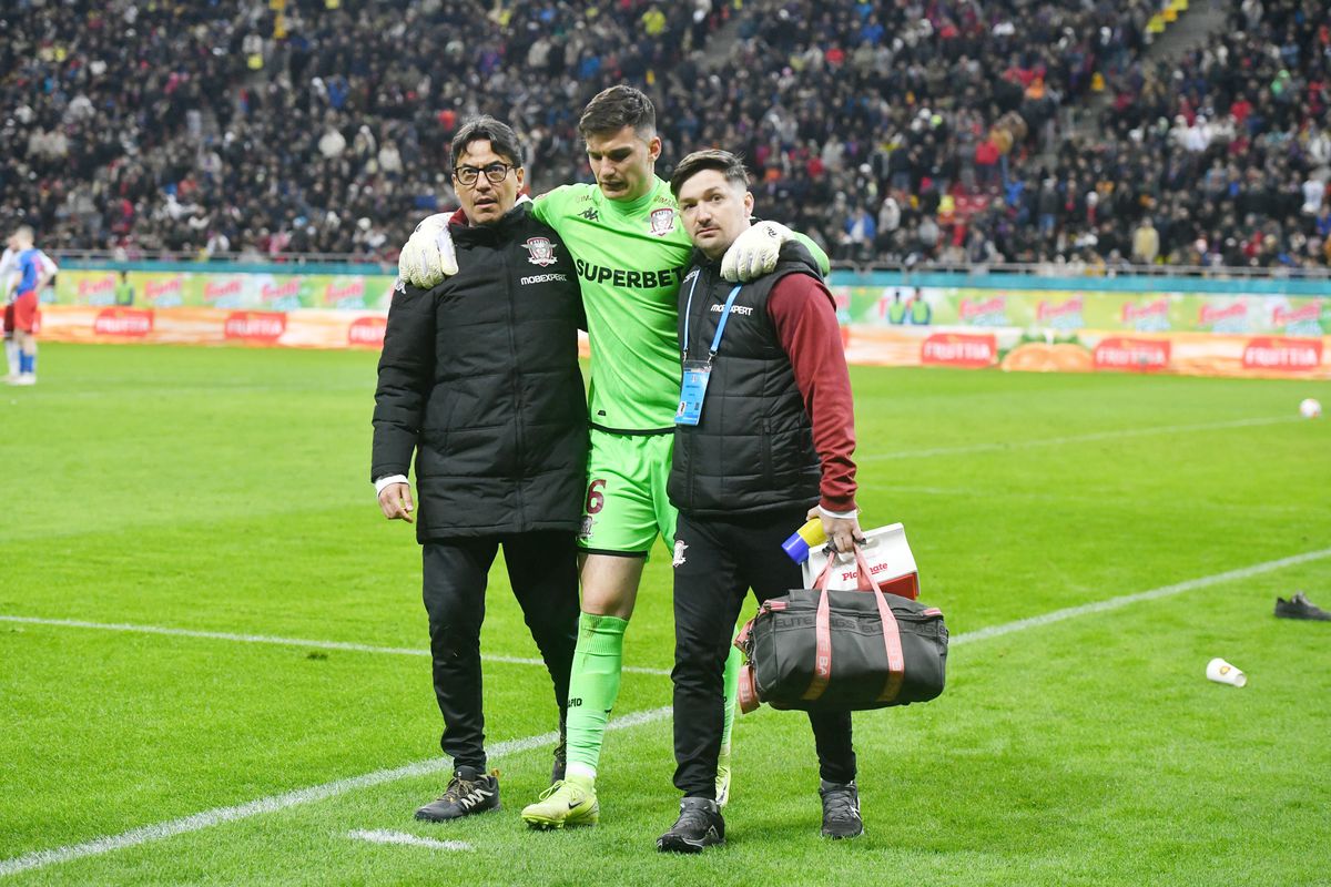 Franz Stolz, gafă în FCSB - Rapid