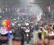 Imagini NEMAIVĂZUTE de la Belgrad: cel mai mare protest din istoria țării » Sute de mii de oameni pe străzi! Djokovic, printre sportivii care au susținut demersul