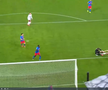 Rapid a cerut penalty în prima repriză a derby-ului cu FCSB, foto: captură Prima Sport