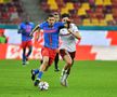 Andrei Borza, eliminat de Horațiu Feșnic în FCSB - Rapid // FOTO: Cristi Preda (GSP.RO)