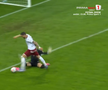 Rapid a cerut penalty în prima repriză a derby-ului cu FCSB, foto: captură Prima Sport