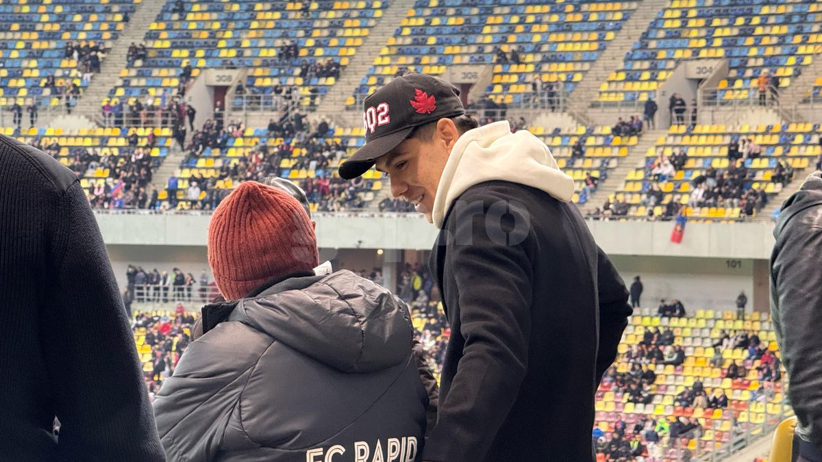 Dan Șucu, surprins la derby alături de jucătorul pe care a luat 500.000 de euro! Mircea Lucescu și Mircea Geoană sunt prezenți pe stadion