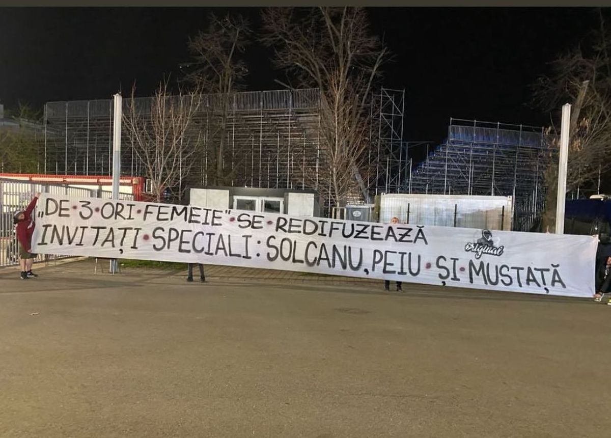 Toate mesajele galeriilor din FCSB - Rapid » Ironii tăioase și 4 bannere INTERZISE de Jandarmerie: „Nu reușiți în veci”