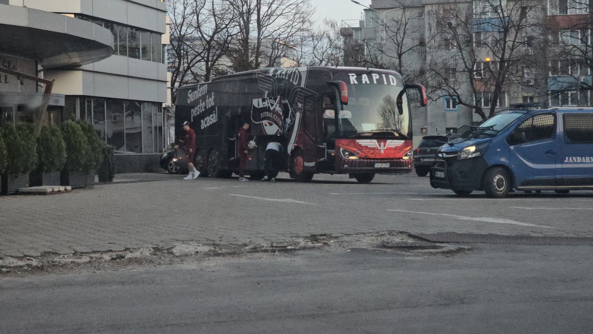 FCSB - Rapid, imagini dinaintea meciului