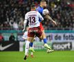 Daniel Bîrligea și Denis Ciobotariu în FCSB - Rapid, derby etapa #1 pe Arena Națională. FOTO: Cristi Preda (GSP.RO)