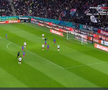Rapid a cerut penalty în prima repriză a derby-ului cu FCSB, foto: captură Prima Sport