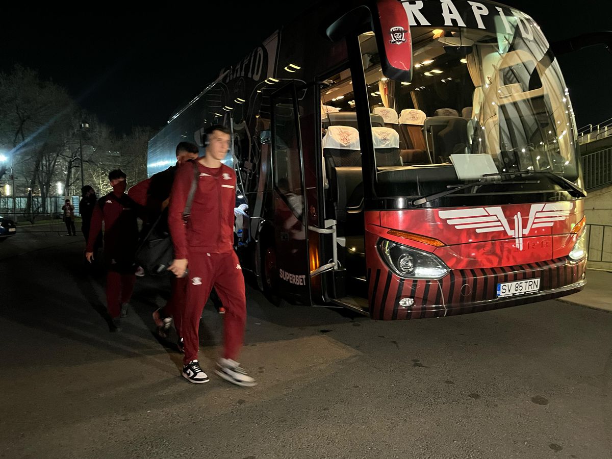 FCSB - Rapid, imagini dinaintea meciului