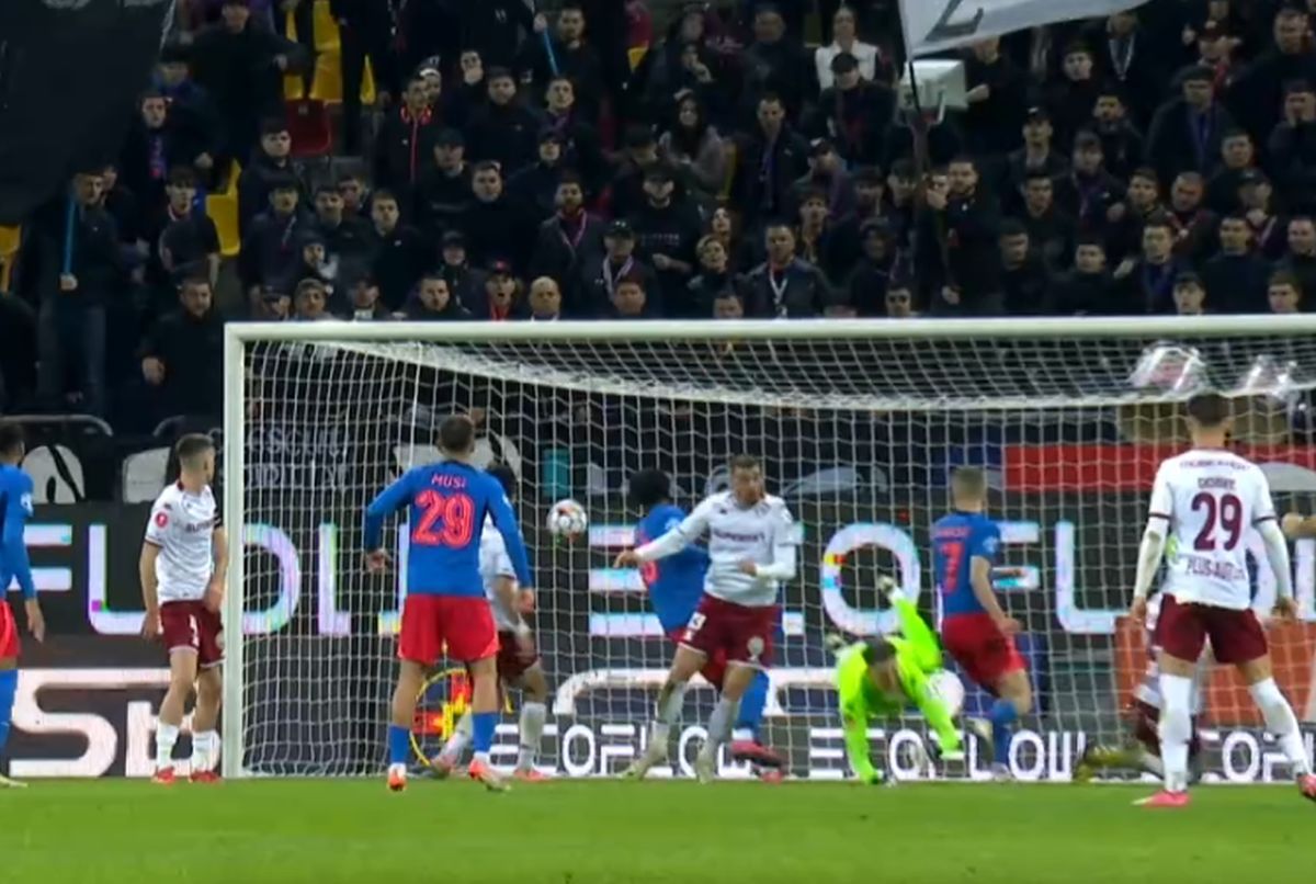 Franz Stolz, gafă în FCSB - Rapid