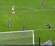 Rapid a cerut penalty în prima repriză a derby-ului cu FCSB, foto: captură Prima Sport