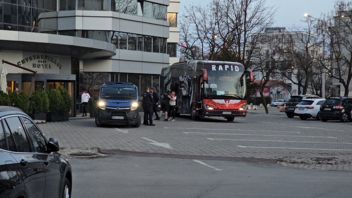 FCSB - Rapid, imagini dinaintea meciului