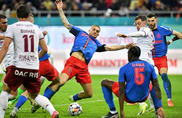 Amenda primită de FCSB la finalul remizei cu Rapid