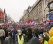 Imagini NEMAIVĂZUTE de la Belgrad: cel mai mare protest din istoria țării » Sute de mii de oameni pe străzi! Djokovic, printre sportivii care au susținut demersul