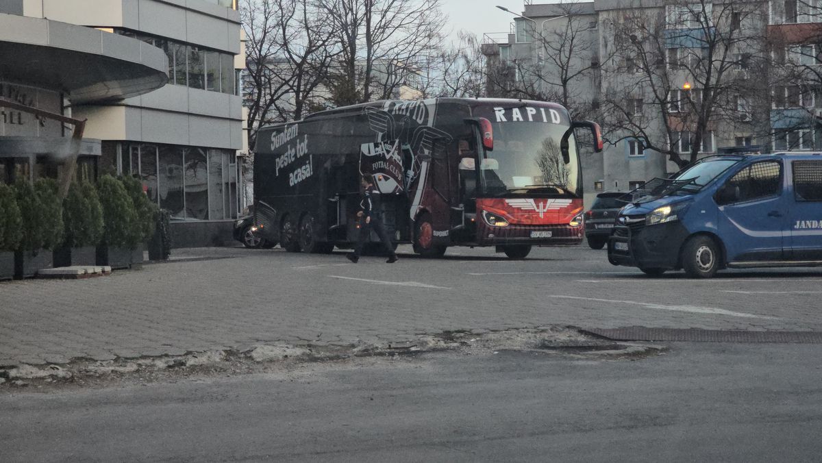 FCSB - Rapid, imagini dinaintea meciului