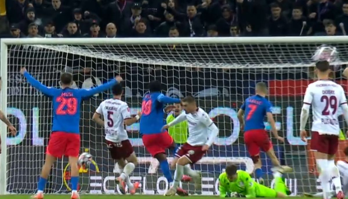 Franz Stolz, gafă în FCSB - Rapid