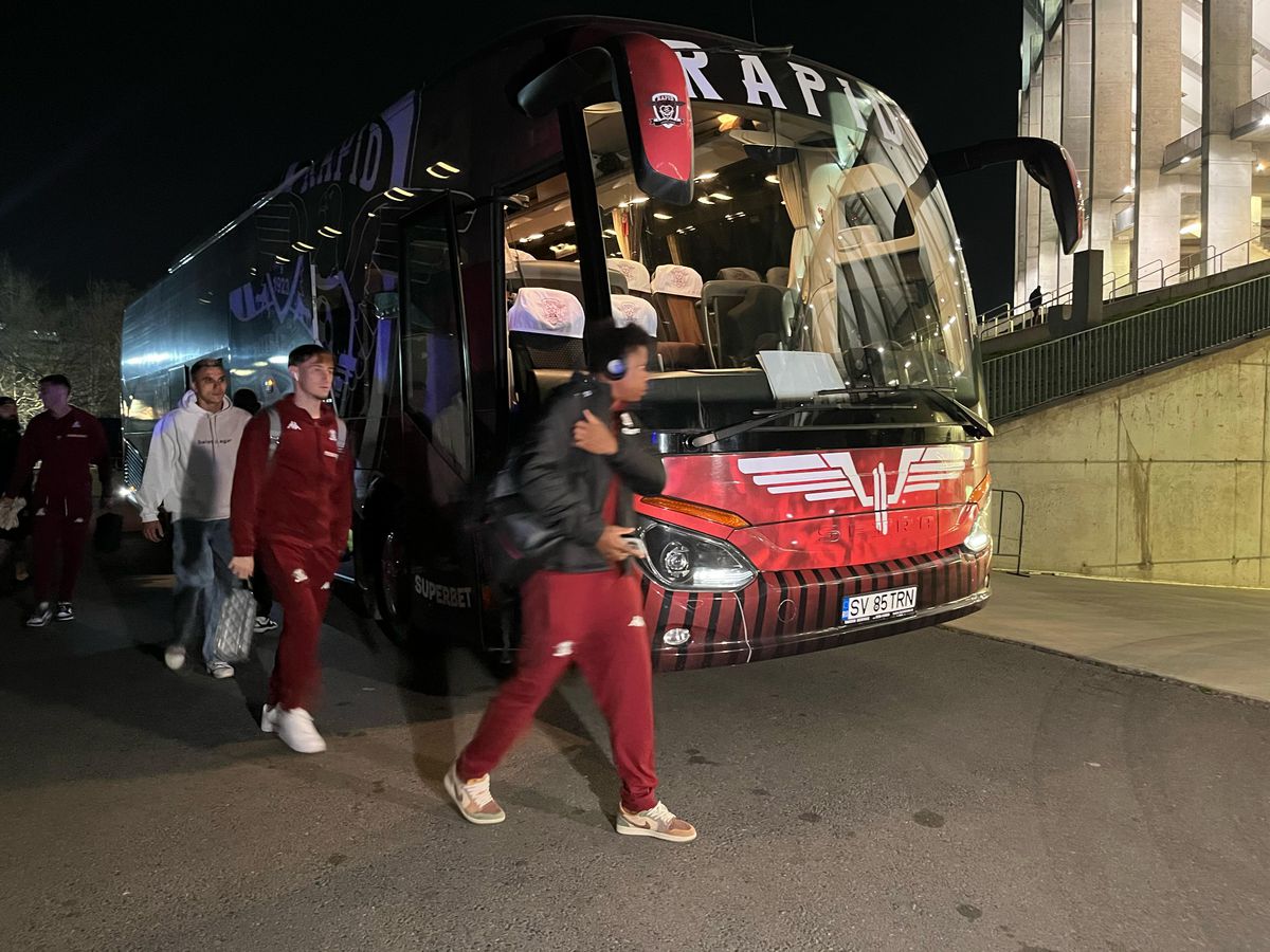 FCSB - Rapid, imagini dinaintea meciului