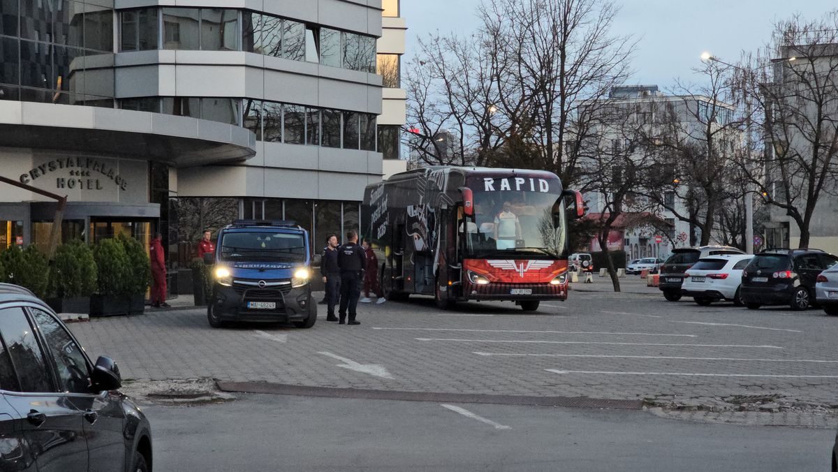 FCSB - Rapid, imagini dinaintea meciului