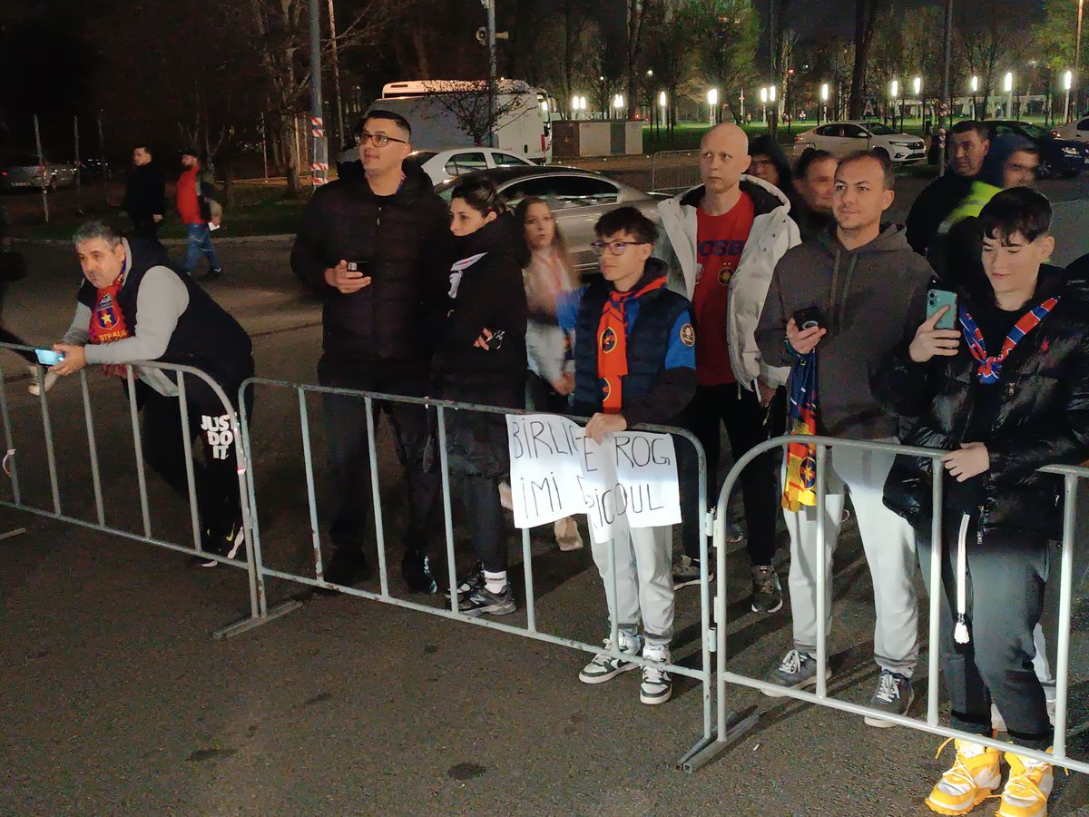 FCSB - Rapid, imagini dinaintea meciului