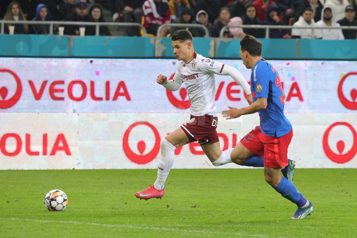 Anunțul-surpriză făcut de Gigi Becali! Fotbalistul Rapidului a fost propus la FCSB de tatăl lui: „L-am blocat”