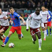 Christopher Braun și Florin Tănase în FCSB - Rapid, derby etapa #1 pe Arena Națională. FOTO: Cristi Preda (GSP.RO)