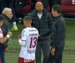 Rapid a cerut penalty în prima repriză a derby-ului cu FCSB, foto: captură Digi Sport