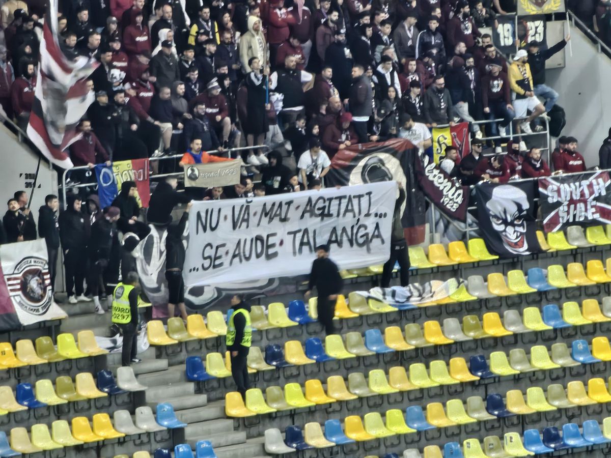 Toate mesajele galeriilor din FCSB - Rapid » Ironii tăioase și 4 bannere INTERZISE de Jandarmerie: „Nu reușiți în veci”