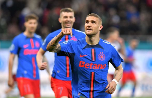 Daniel Bîrligea, revenire cu gol la FCSB: „O să ne distrăm în play-off”