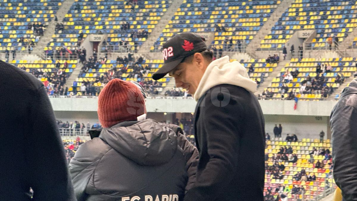Dan Șucu, surprins la derby alături de jucătorul pe care a luat 500.000 de euro! Mircea Lucescu și Mircea Geoană sunt prezenți pe stadion