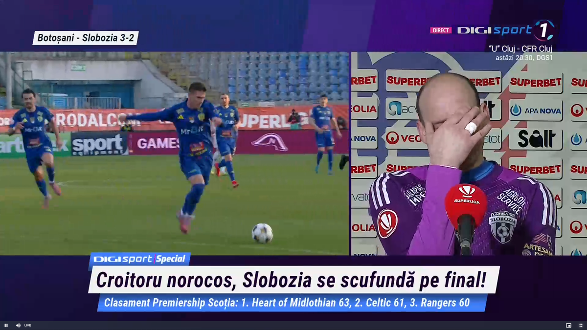 Fotbalistul a izbucnit în lacrimi și a plecat de la interviu: „Suntem ca după o înmormântare”