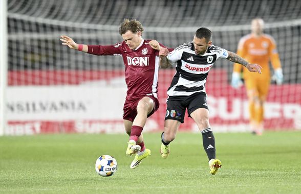 Note GSP la U Cluj - CFR » Cine a impresionat și cine a dezamăgit în derby-ul Ardealului: un singur jucător a luat 4!