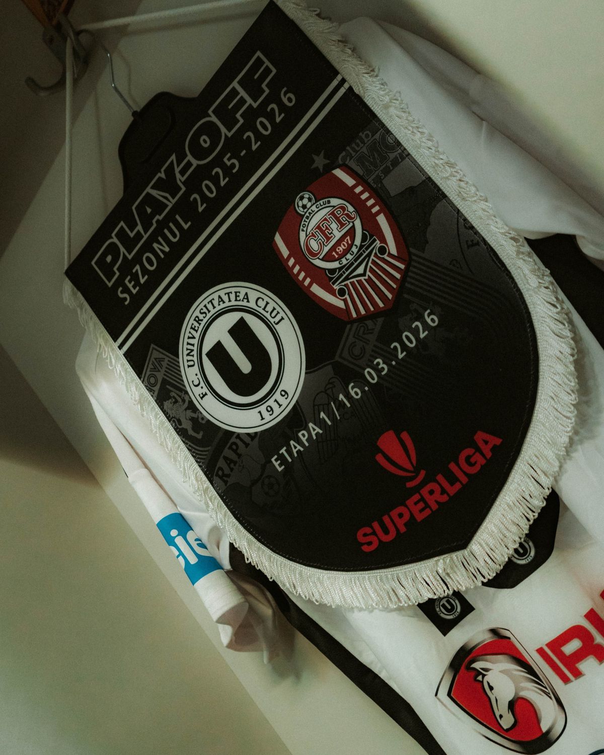 U Cluj - CFR, imagini înaintea derby-ului din prima etapă a play-off-ului