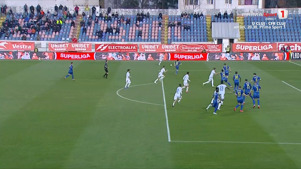 Mykola Kovtalyuk, cartonaș roșu în FC Botoșani - Unirea Slobozia