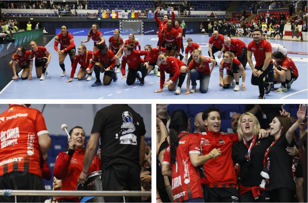 Au dus Gloria în peluză! 20 de imagini spectaculoase de la meciul de titlu din polivalenta bucureșteană: „Dumnezeule!”