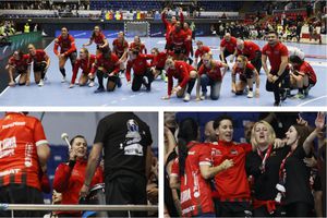 Au dus Gloria în peluză! 20 de imagini spectaculoase de la meciul de titlu din polivalenta bucureșteană: „Dumnezeule!”