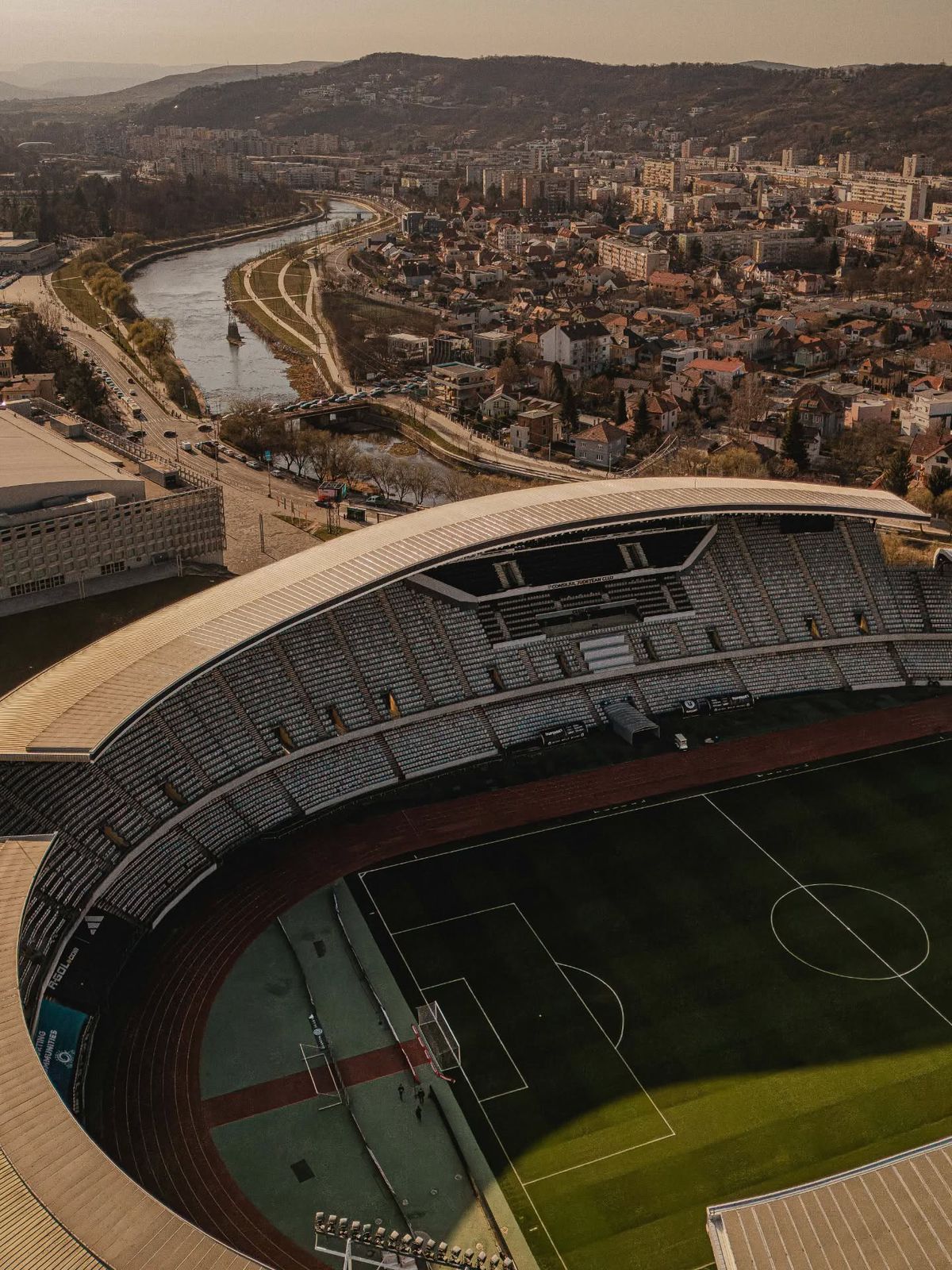 U Cluj - CFR, imagini înaintea derby-ului din prima etapă a play-off-ului