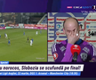 Denis Rusu, în lacrimi după Botoșani - Slobozia // FOTO: captură @Digi Sport