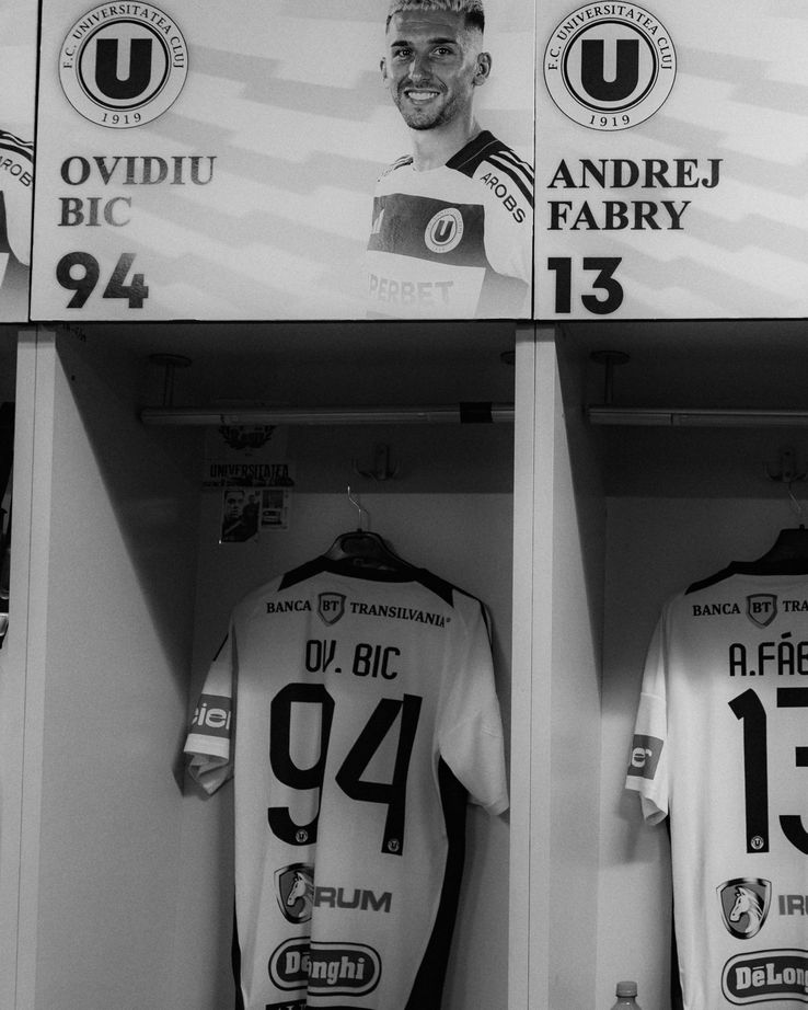 U Cluj - CFR, imagini înaintea derby-ului din prima etapă a play-off-ului // FOTO: Facebook @FC Universitatea Cluj