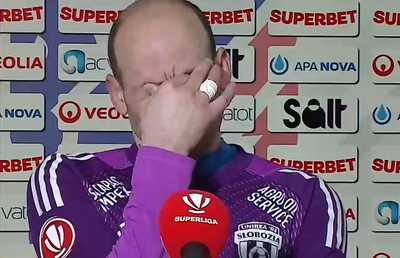 Fotbalistul a izbucnit în lacrimi și a plecat de la interviu: „Suntem ca după o înmormântare”