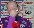 Denis Rusu, în lacrimi după înfrângerea de la ultima fază // FOTO Captură @Digi Sport 1