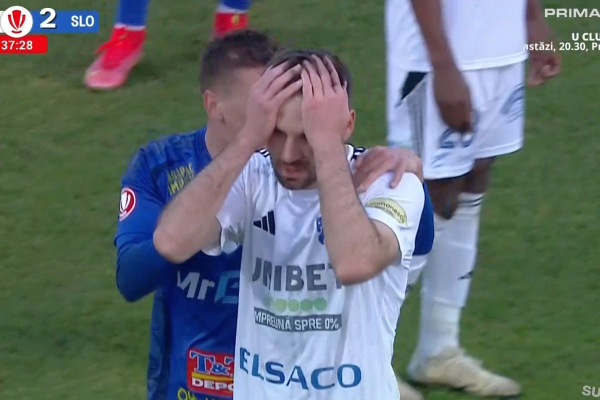 Zi de coșmar pentru fotbalistul din Superliga: autogol și „ROȘU” într-un interval de 4 minute!