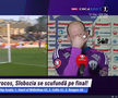 Denis Rusu, în lacrimi după Botoșani - Slobozia // FOTO: captură @Digi Sport