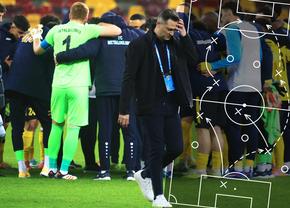 Două vârfuri, aceleași probleme » De ce nu a funcționat inovația lui Mirel Rădoi în jocul FCSB